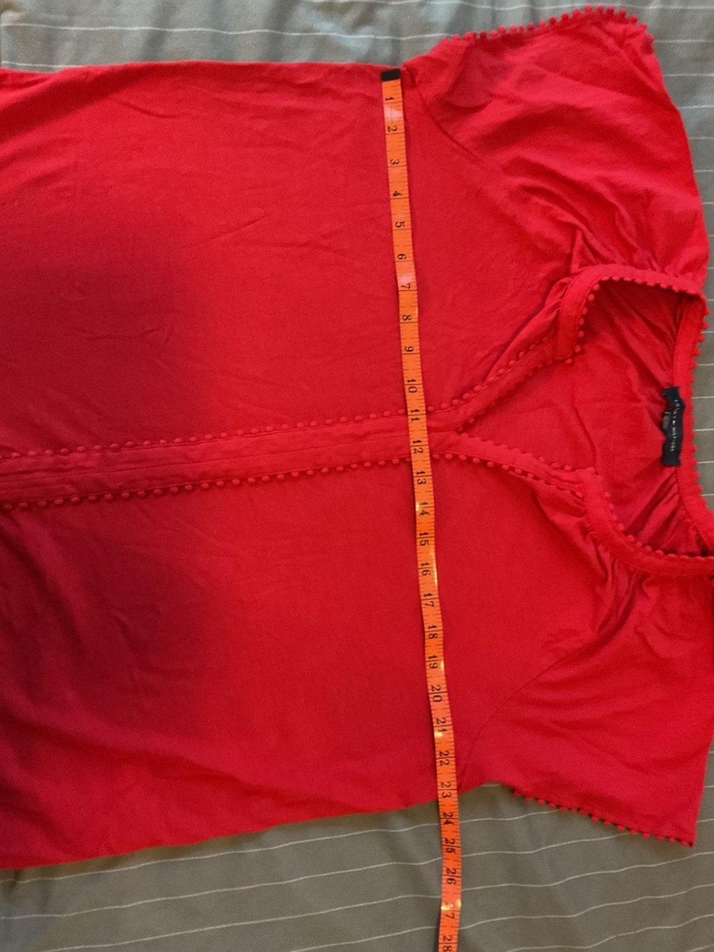 Tommy Hilfiger Red top. Excel.Xl - Picture 3 of 4